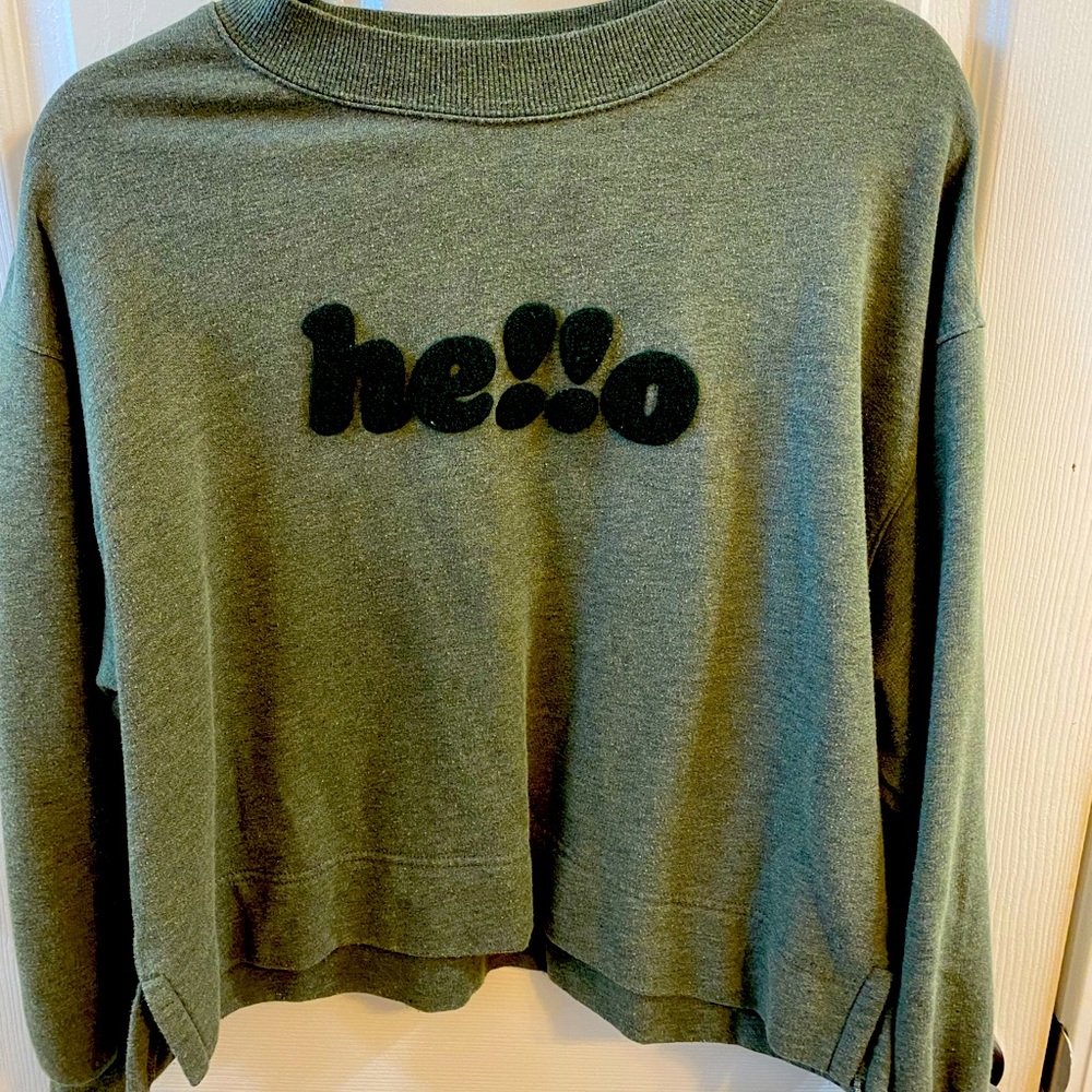 Two medium women sweatshirts old navy